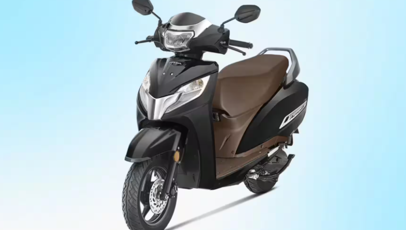 Honda Activa 125 scooter with LED headlamp and digital instrument console